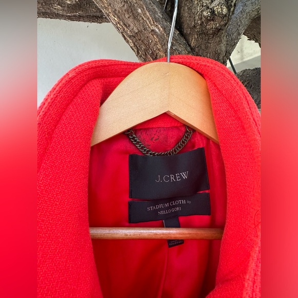 Jcrew Women’s Nellogori stadium coat - size 0 - Picture 2 of 5